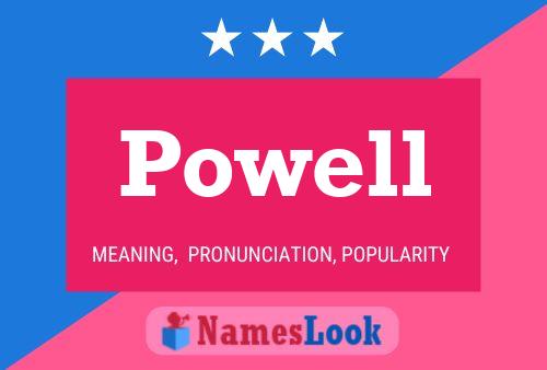 Poster del nome Powell