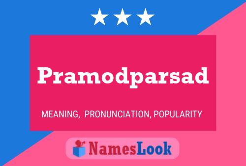 Poster del nome Pramodparsad