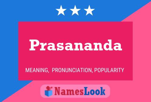 Poster del nome Prasananda