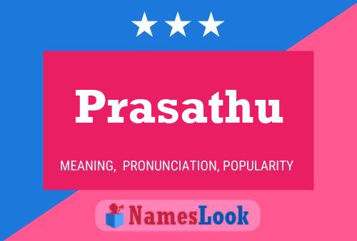 Poster del nome Prasathu