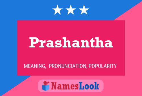 Poster del nome Prashantha