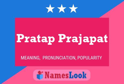 Poster del nome Pratap Prajapat