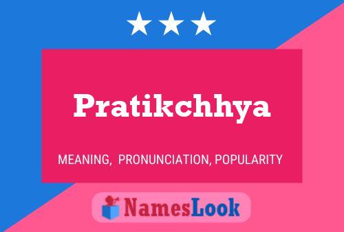 Poster del nome Pratikchhya