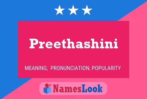 Poster del nome Preethashini