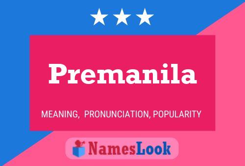 Poster del nome Premanila