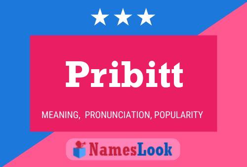 Poster del nome Pribitt