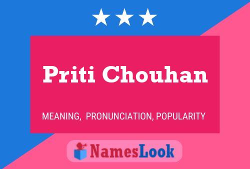 Poster del nome Priti Chouhan