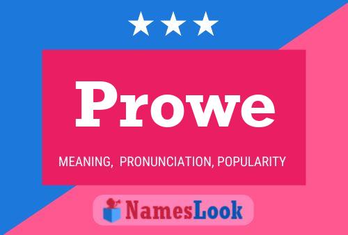 Poster del nome Prowe