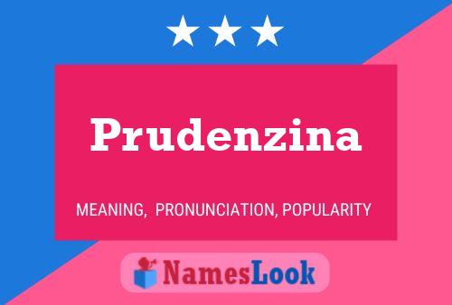 Poster del nome Prudenzina