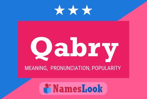 Poster del nome Qabry