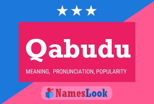 Poster del nome Qabudu