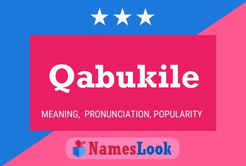 Poster del nome Qabukile