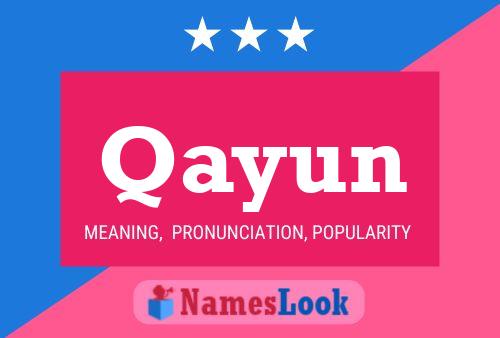 Poster del nome Qayun