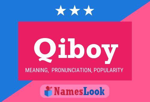 Poster del nome Qiboy