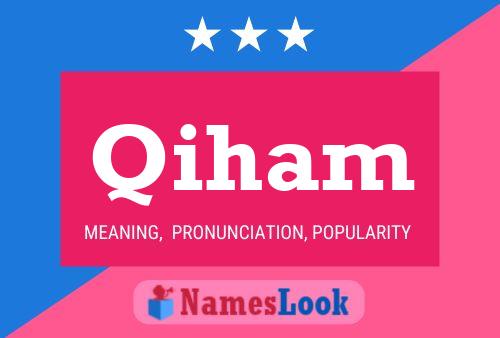 Poster del nome Qiham