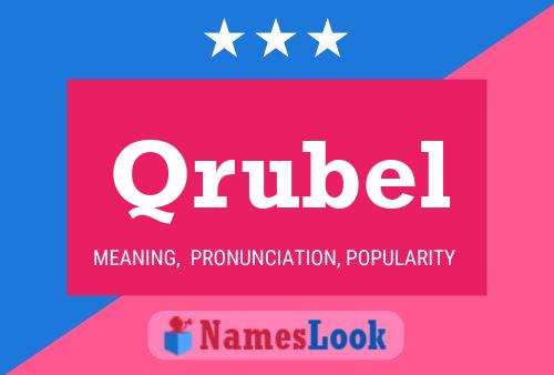 Poster del nome Qrubel