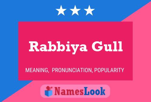 Poster del nome Rabbiya Gull