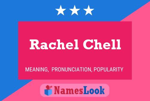 Poster del nome Rachel Chell