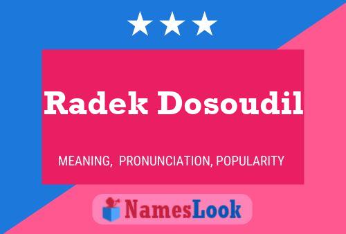 Poster del nome Radek Dosoudil