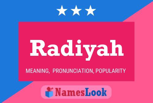 Poster del nome Radiyah