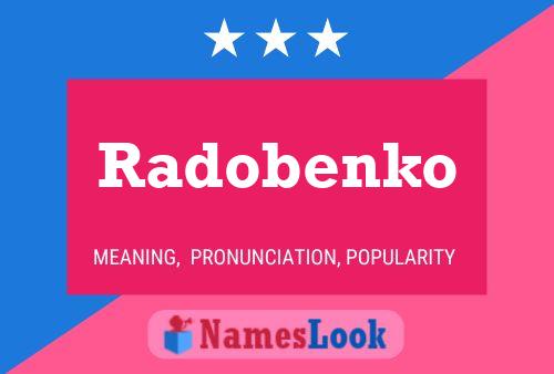 Poster del nome Radobenko