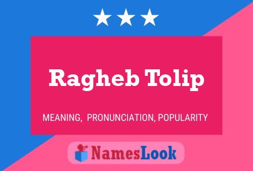 Poster del nome Ragheb Tolip