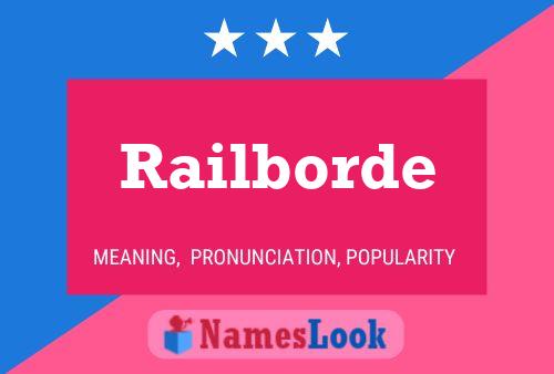 Poster del nome Railborde