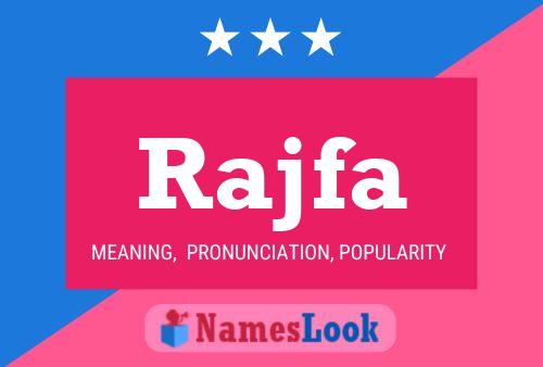 Poster del nome Rajfa