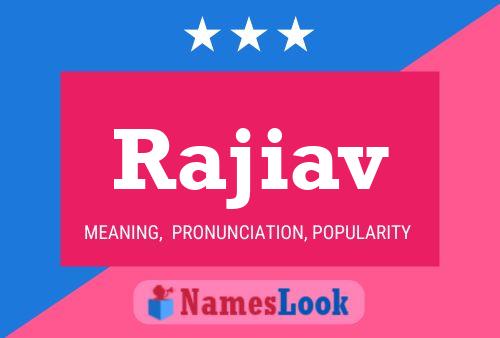 Poster del nome Rajiav