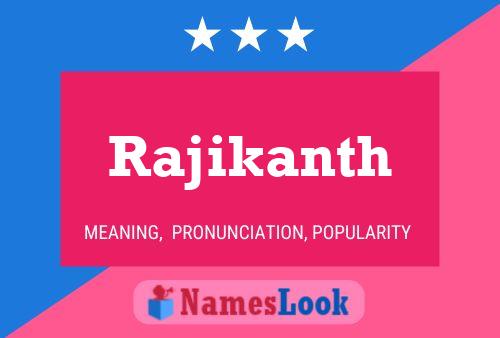 Poster del nome Rajikanth