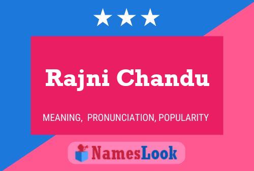 Poster del nome Rajni Chandu