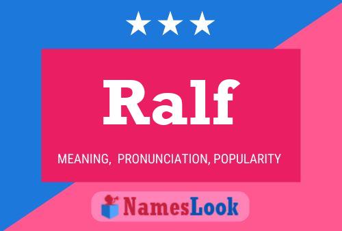 Poster del nome Ralf