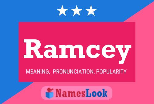 Poster del nome Ramcey