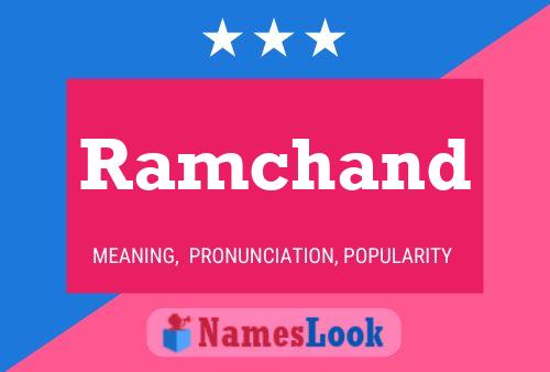 Poster del nome Ramchand