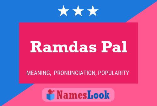 Poster del nome Ramdas Pal