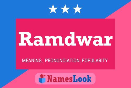 Poster del nome Ramdwar