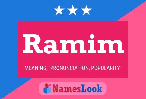 Poster del nome Ramim