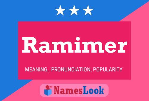 Poster del nome Ramimer