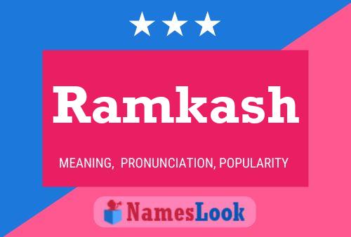 Poster del nome Ramkash