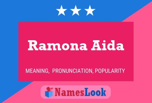 Poster del nome Ramona Aida