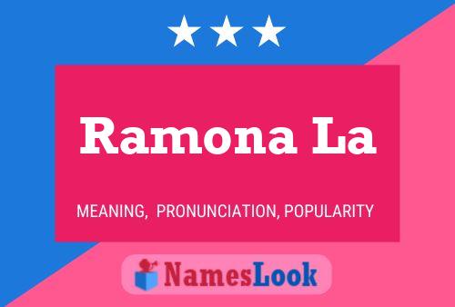 Poster del nome Ramona La