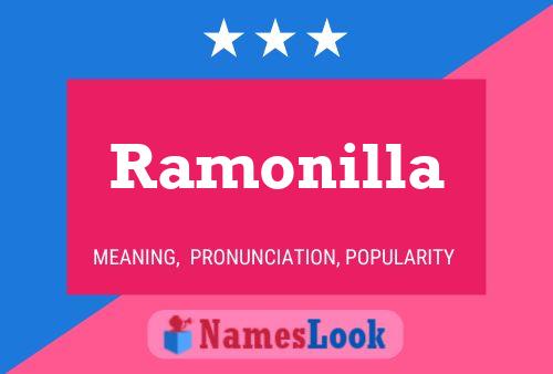 Poster del nome Ramonilla