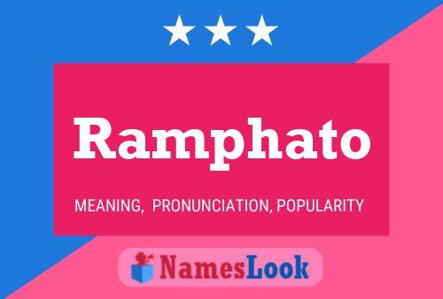 Poster del nome Ramphato