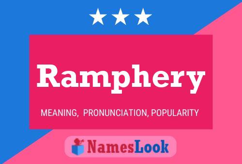 Poster del nome Ramphery