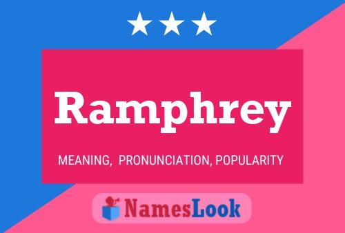 Poster del nome Ramphrey