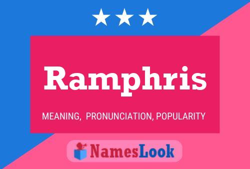 Poster del nome Ramphris