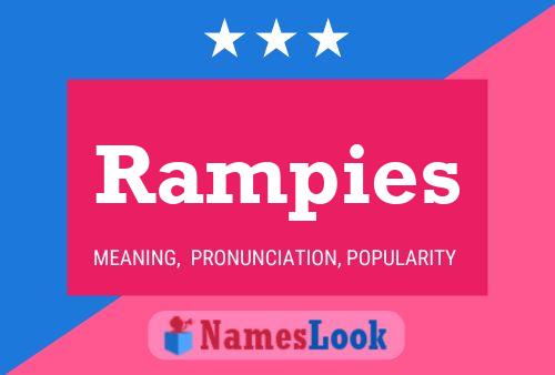 Poster del nome Rampies