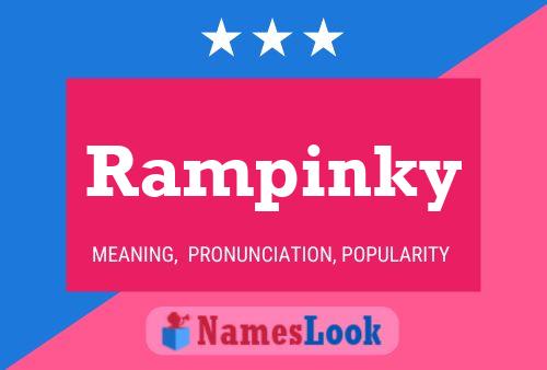 Poster del nome Rampinky