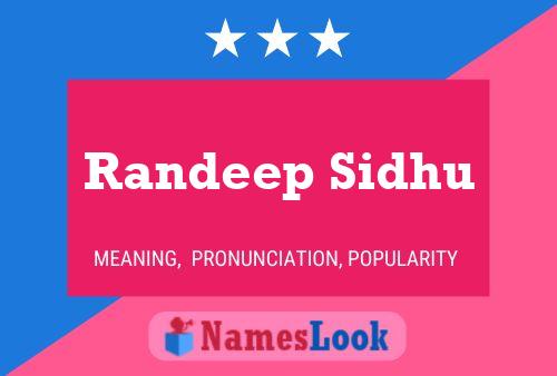 Poster del nome Randeep Sidhu