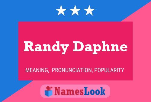 Poster del nome Randy Daphne